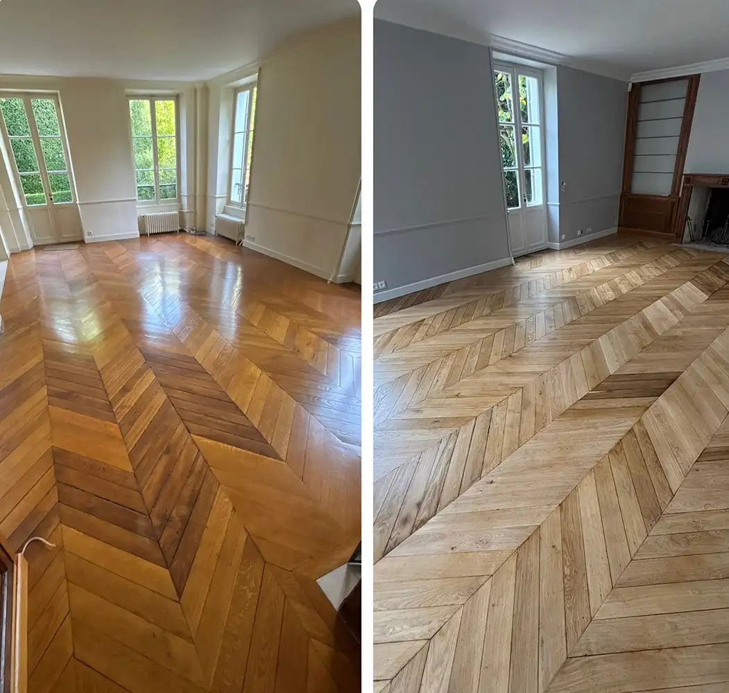 Peinture et vitrification de parquet Saint-Germain-en-Laye 78100